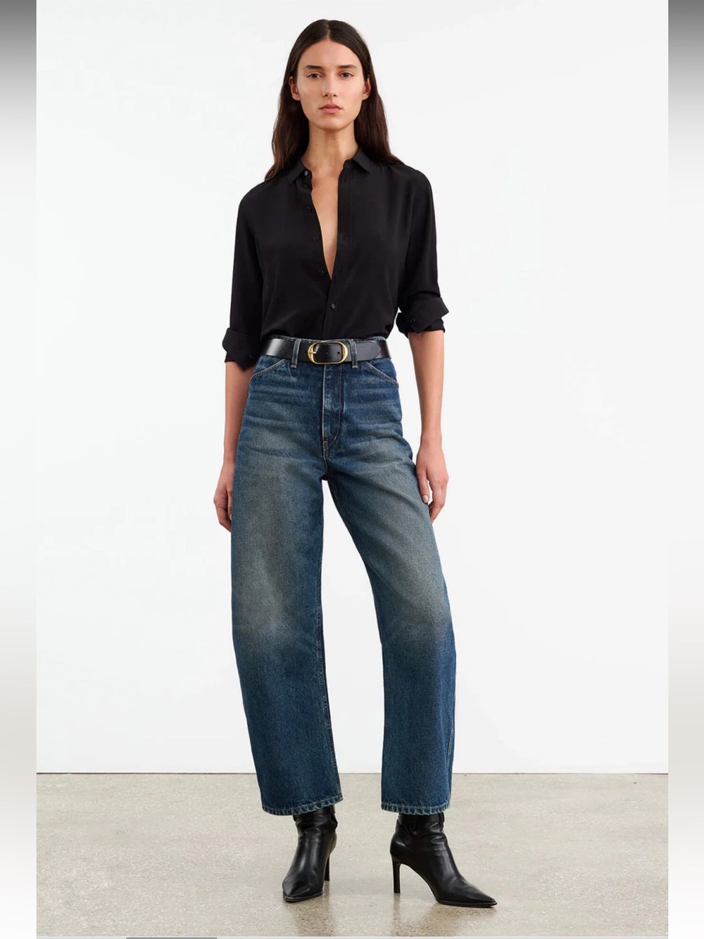 Nili Lotan Otis Jean Sz 25 Simon Wash NWT Barrel